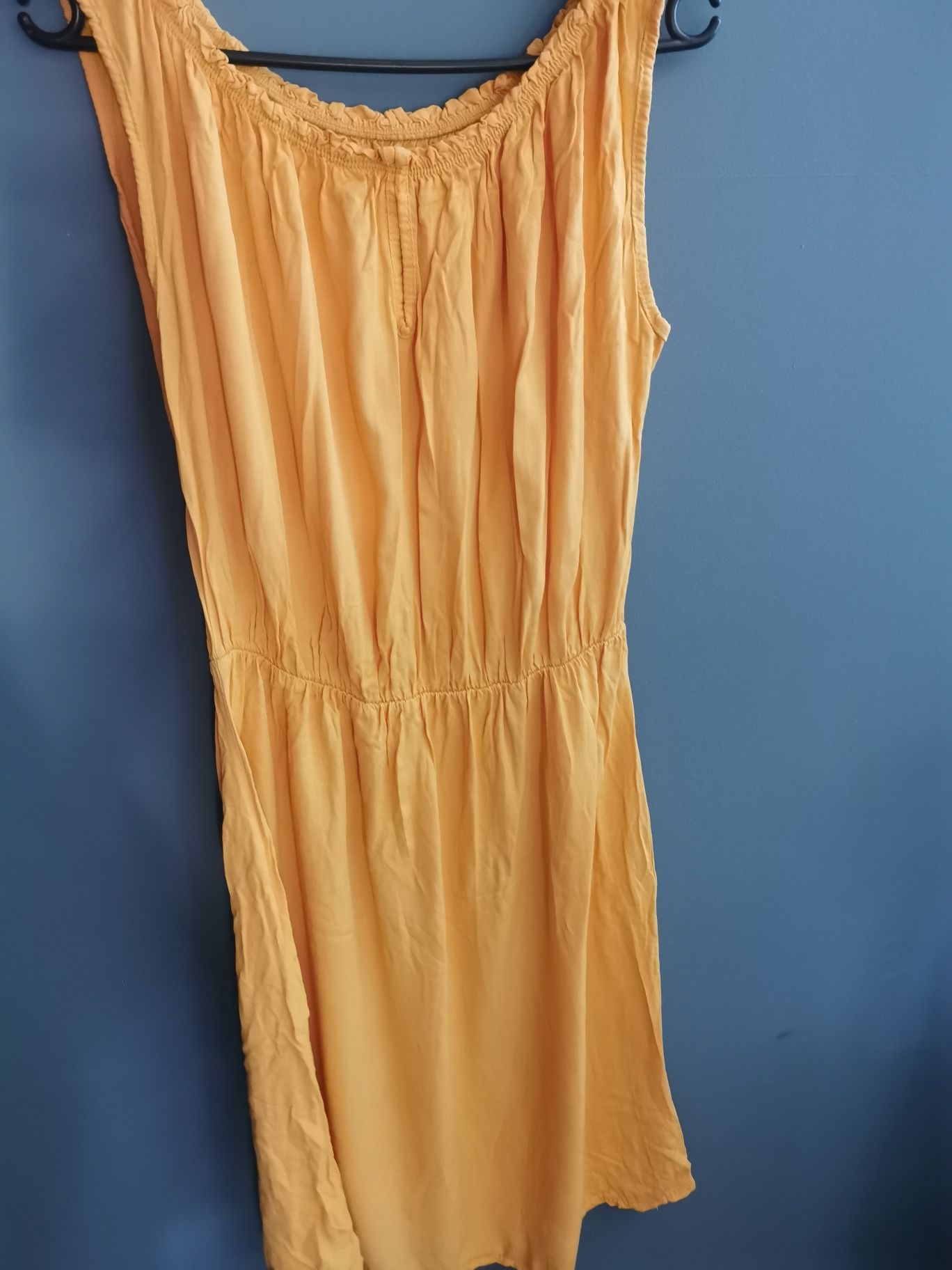 Żółta sukienka L