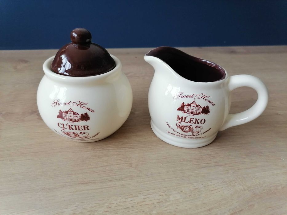 Cukiernica + Mlecznik zestaw SWEET HOME