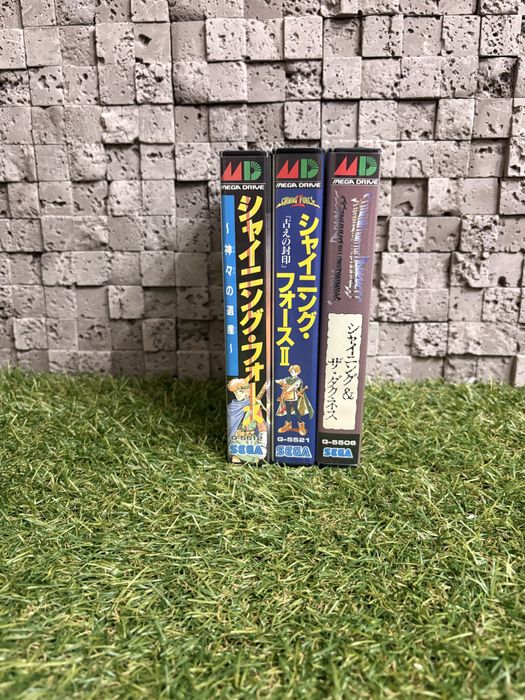 Комплект картр SEGA MD2 Shining force 1,2,3. Як нові! Ціна за комплект