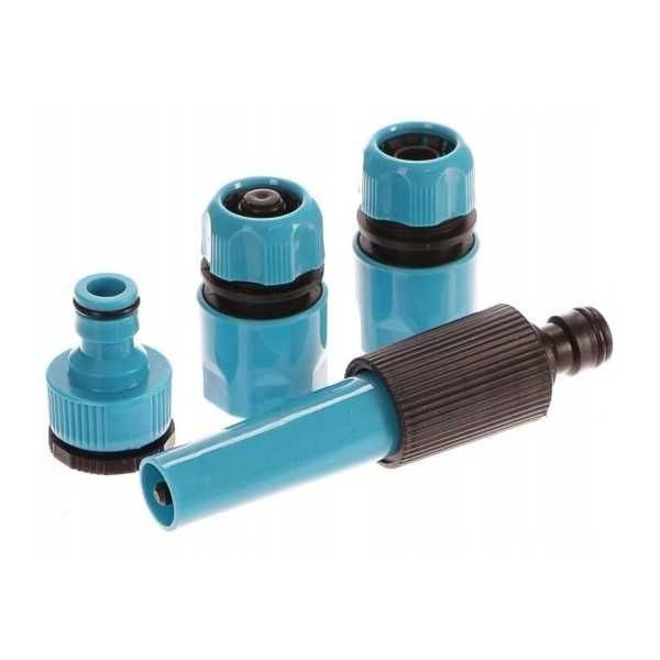 WĄŻ OGRODOWY CELLFAST ECOPLUS Zestaw  1/2" 15m 4 Warstwowy +  Końcówki