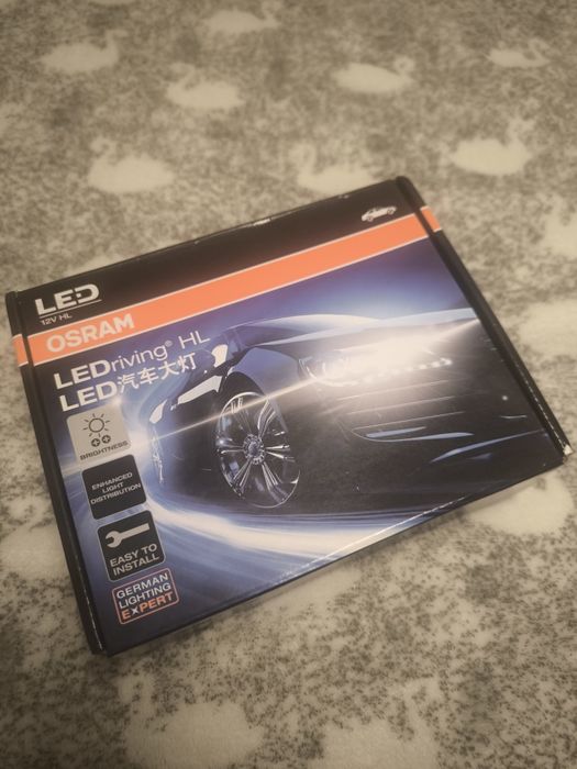 Kit LED OSRAM LEDriving® HL H7 – 6000K – Fácil Instalação – Novo