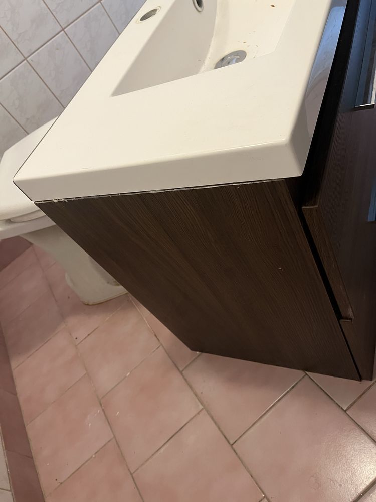 Szafka łazienkowa 80 z umywalką