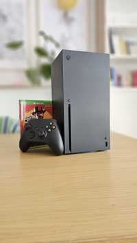 XBOX SeriesX 1TB SSB 1,5 roku gwarancji pad i gra