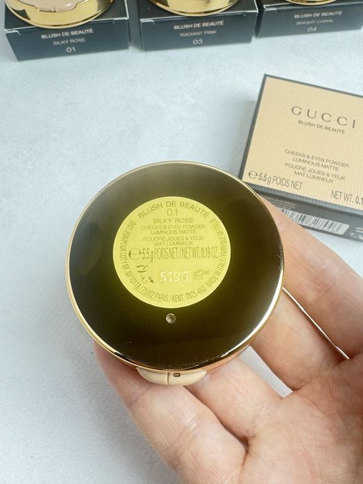 Румяна Gucci 01 03 04