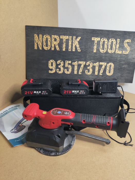 Vibrador para assentar azulejo até 1200 mm. Com 2 Batarias! Garantia.