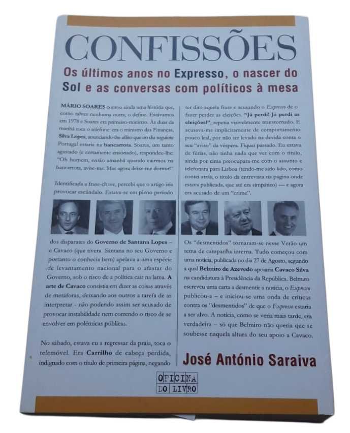 Livros de José António Saraiva