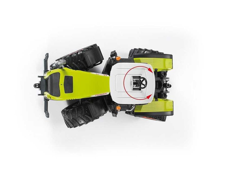 PREZENT ZABAWKA Ciągnik Bruder 03015 Traktor Claas  Skrętny 1:16