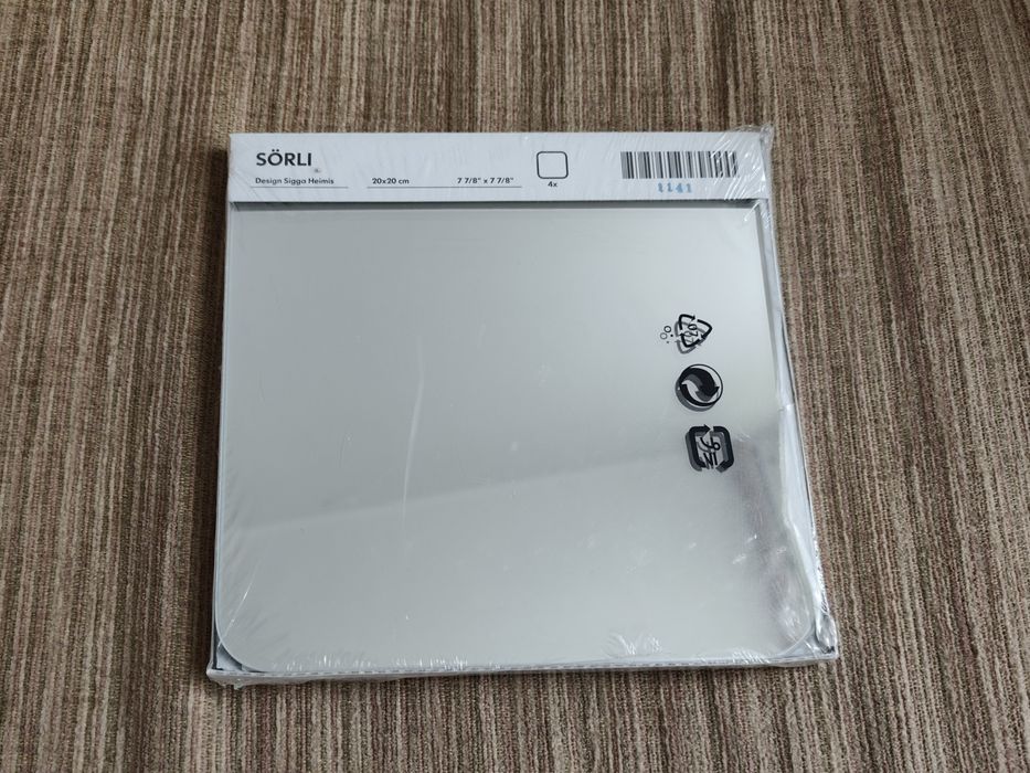 Lustro samoprzylepne 20x20 IKEA 4 sztuki