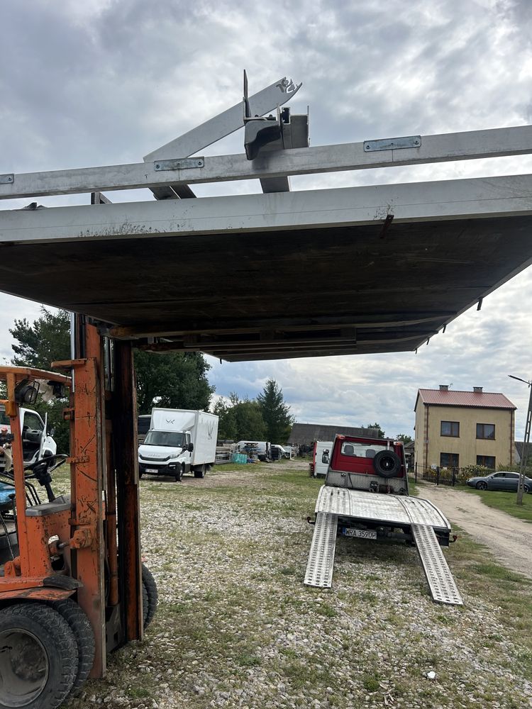 Skrzynia ładunkowa platforma cała aluminium Transport Okazja