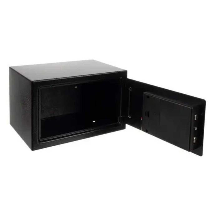 Надійний металевий сейф з електронним замком + ключі 31х20х20 см