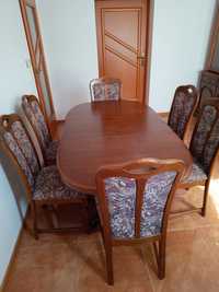 Stół + 6 krzeseł
