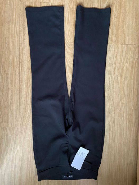 ZARA spodnie dzwony czarne XS nowe 3067/461/800