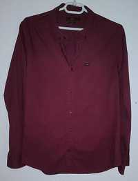 Koszula męska LEE burgund/ciemne bordo Oryginalna Stan BDB L,XL
