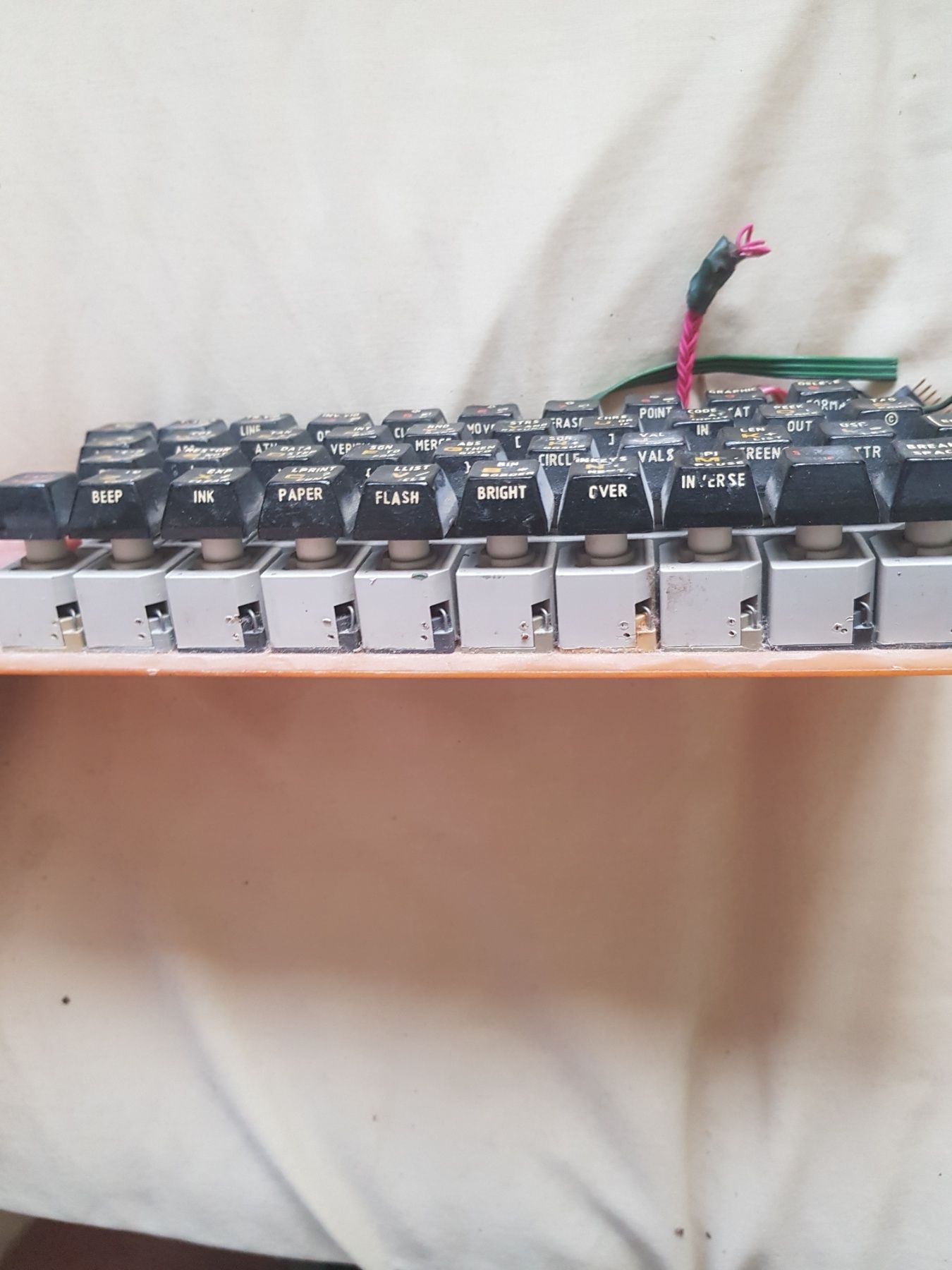 Герконовая клавиатура, плата ретро ZX spectrum