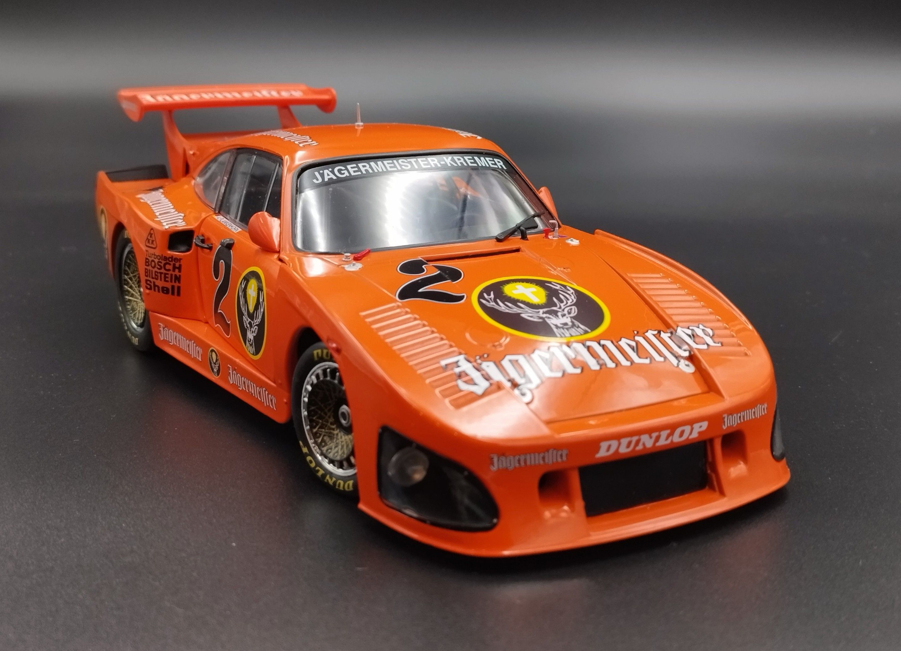 1:18 Solido 1980 Porsche935 K3 Jagermeister #2 model Nowy