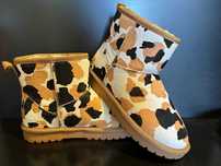 Buty z futerkiem, w ciapki, Unclewen, rozm. 37, nowe