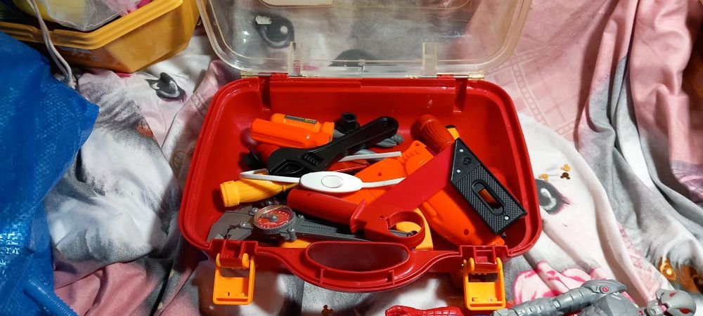 Caixa ferramentas criança