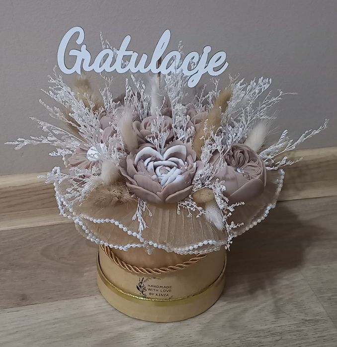 Flower boxy ze świec sojowych