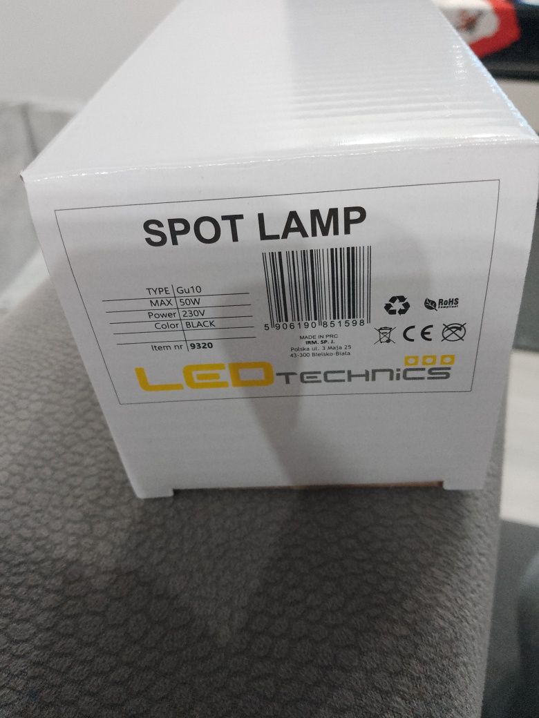 Reflektor szynowy LED lampa spot na żarówkę GU10