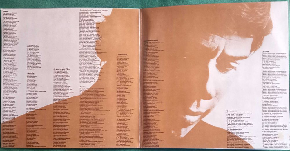 Jacques Brel	- - - - -	Vesoul 4	- - - - -	LP