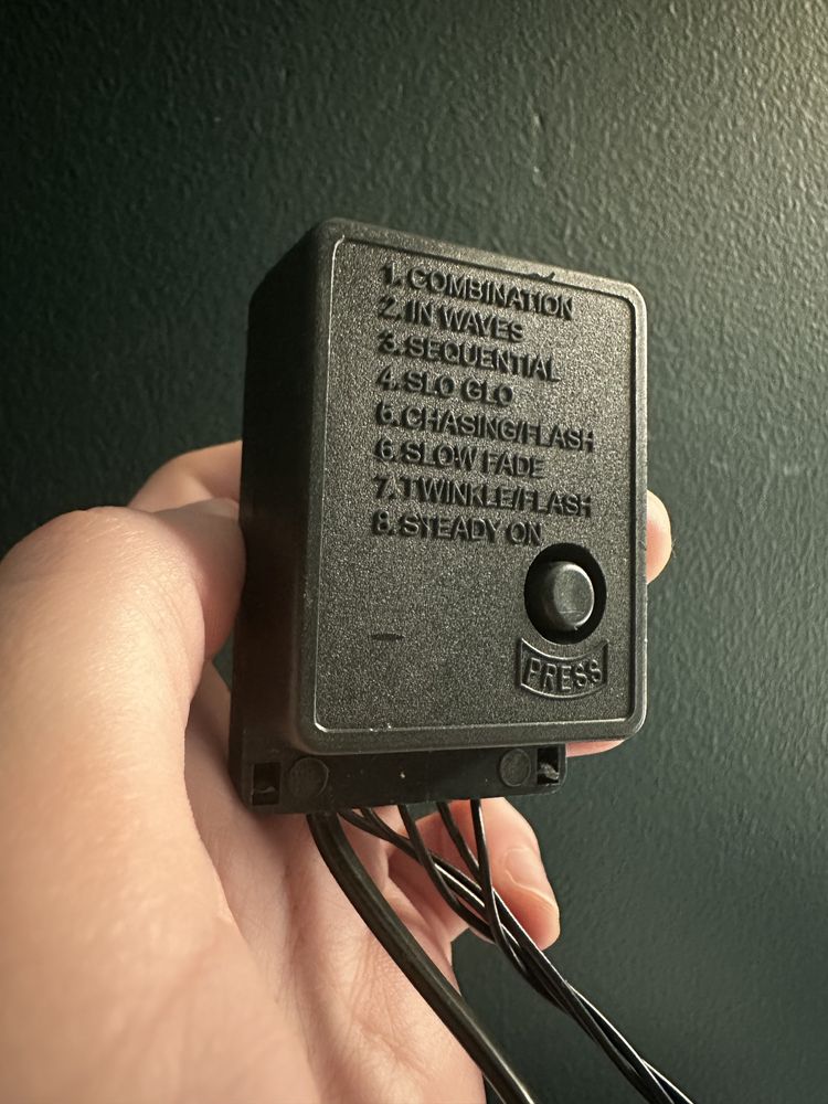 Dwa komplety lampek choinkowych 2x100 LED Ciepłe i zimne