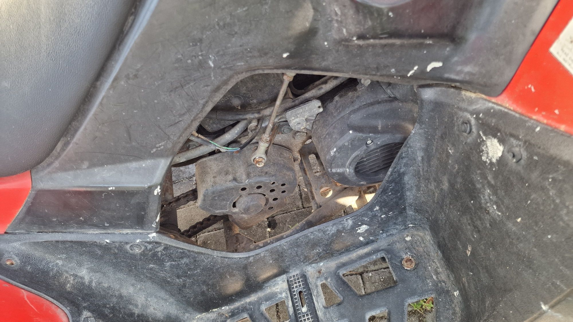 Kymco mxu 50cc moto4 troca