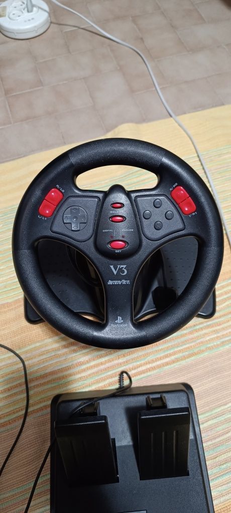 Volante V3 Racing Wheels PlayStation