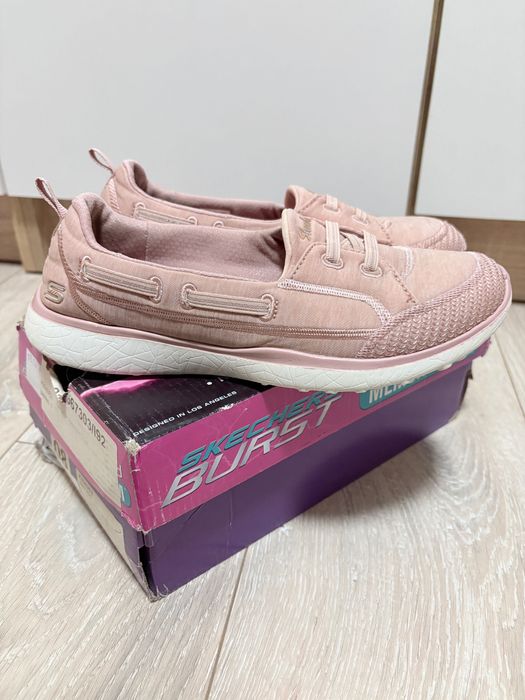 Сліпони skechers мокасини memory foam розмір 37 24см