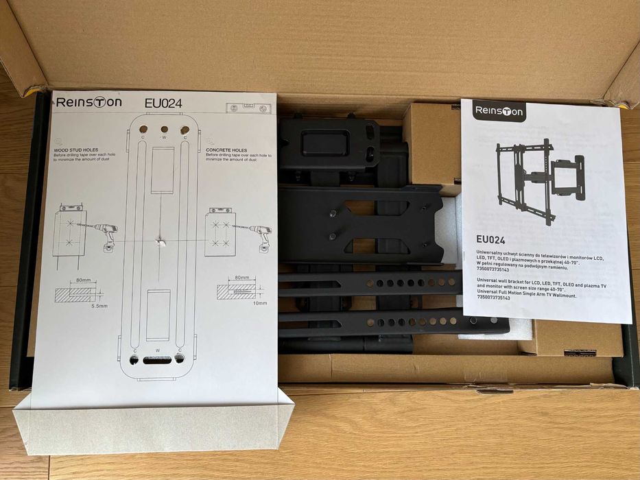 Regulowany uchwyt do telewizora Reinston ULTRA EU024