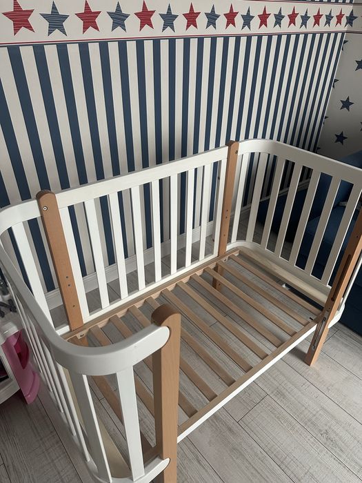 Дитяче ліжко Верес Монако + маятник + матрац