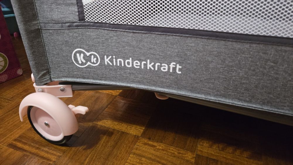 Cama berço viagem com colchão, como novo