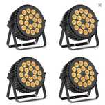 Światło sceniczne LED PAR DMX512 18x8W