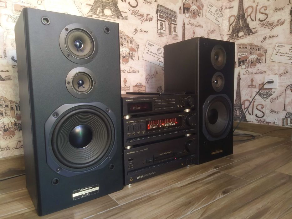 Колонки Pioneer 2х100Вт. Усилитель Onkyo USB HDMI Yamaha Magnat JVC