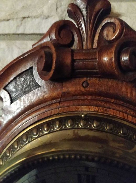 zegar ścienny chodzik typu "KARTEL" piękna obudowa