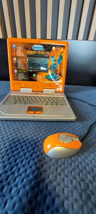 Laptop edukacyjny zabawkowy polsko-angielski nauką muzyka gry