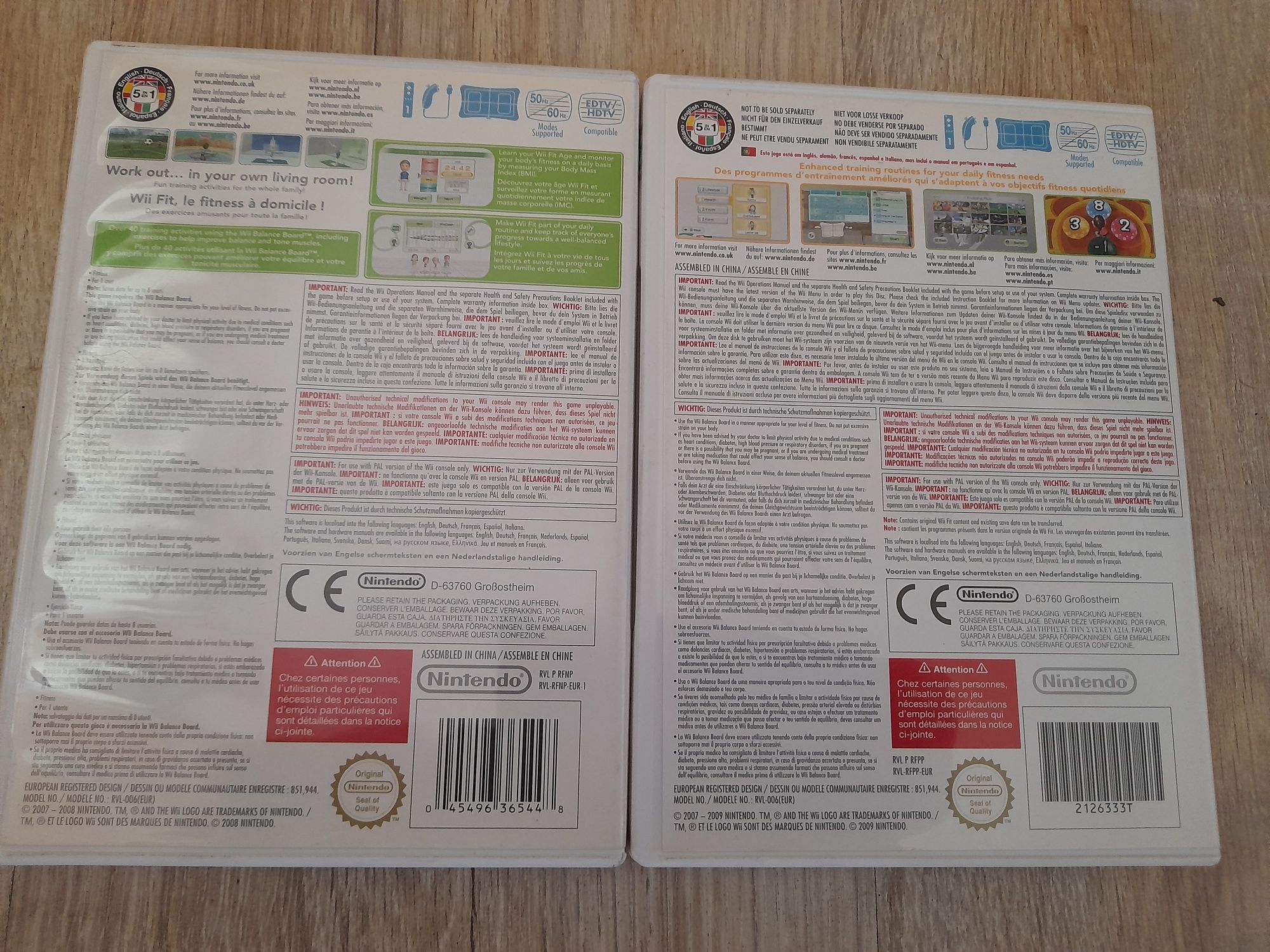 Zestaw gier nintendo wii