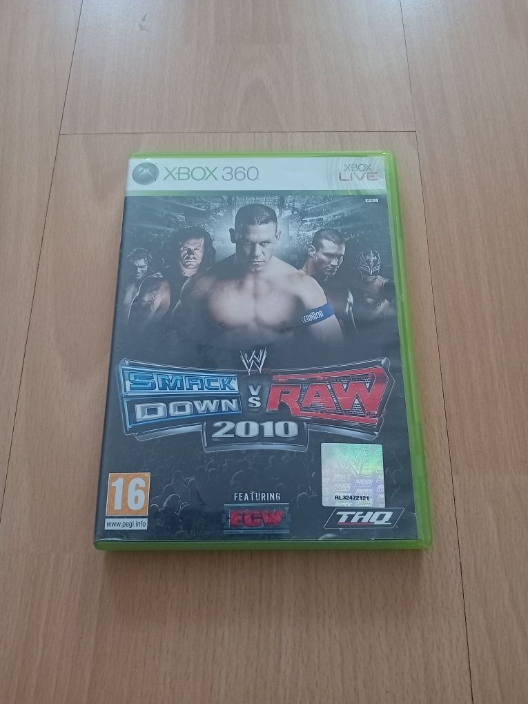 Gra smack down vs raw 2010 xbox 360