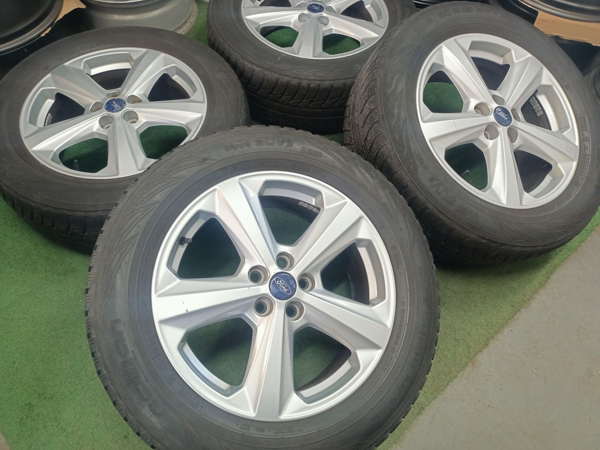 Koła 18" felgi 5x108 et55 opony 235/60/18 Ford Edge Kuga Volvo Wysyłka