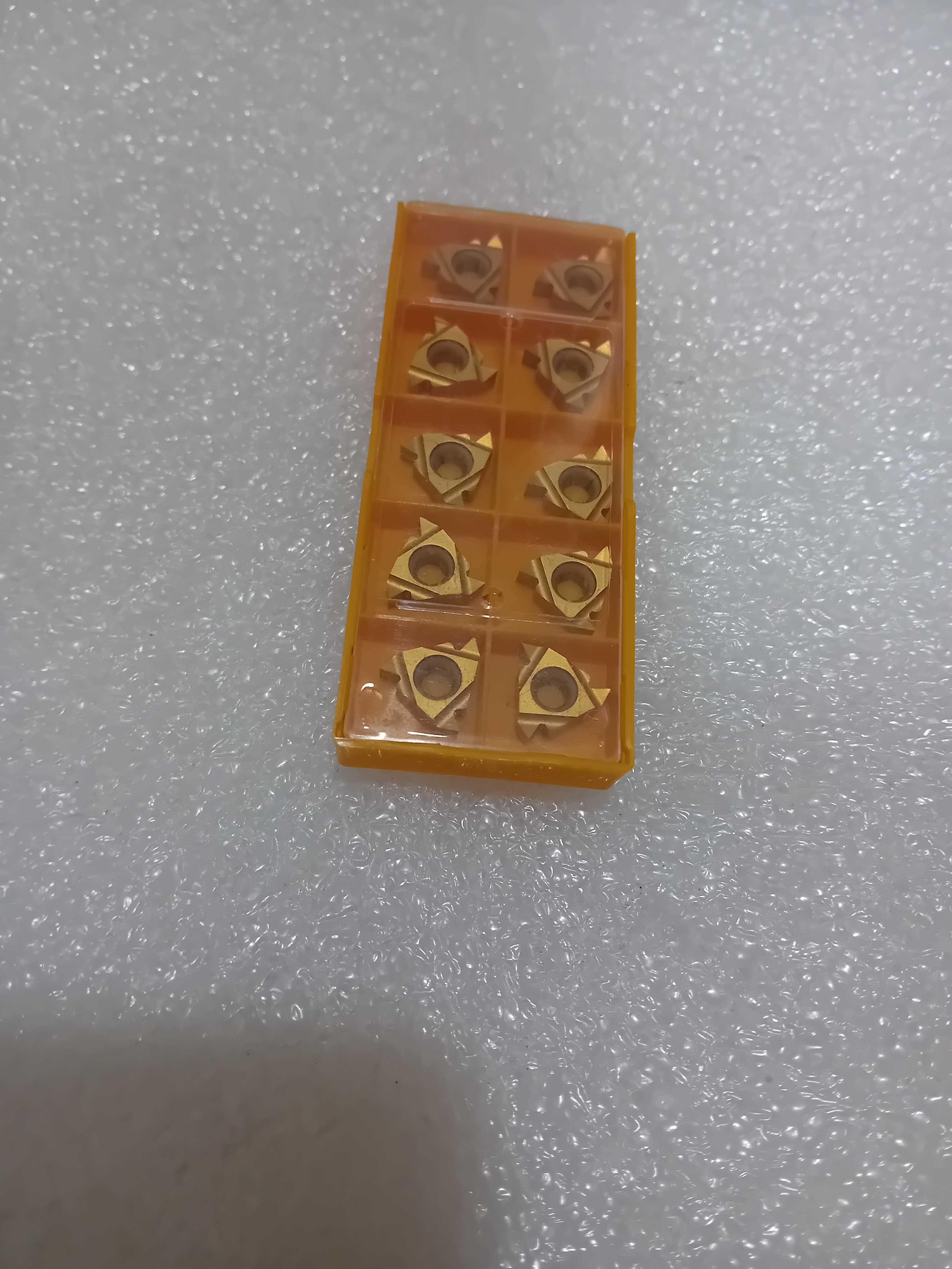 Caixa de 10 pastilhas p/ orno para rosca interna .