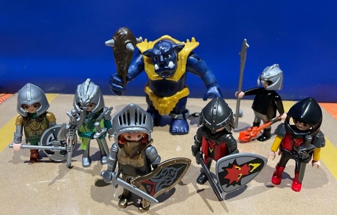 Playmobil cavaleiros idade média - vários preços