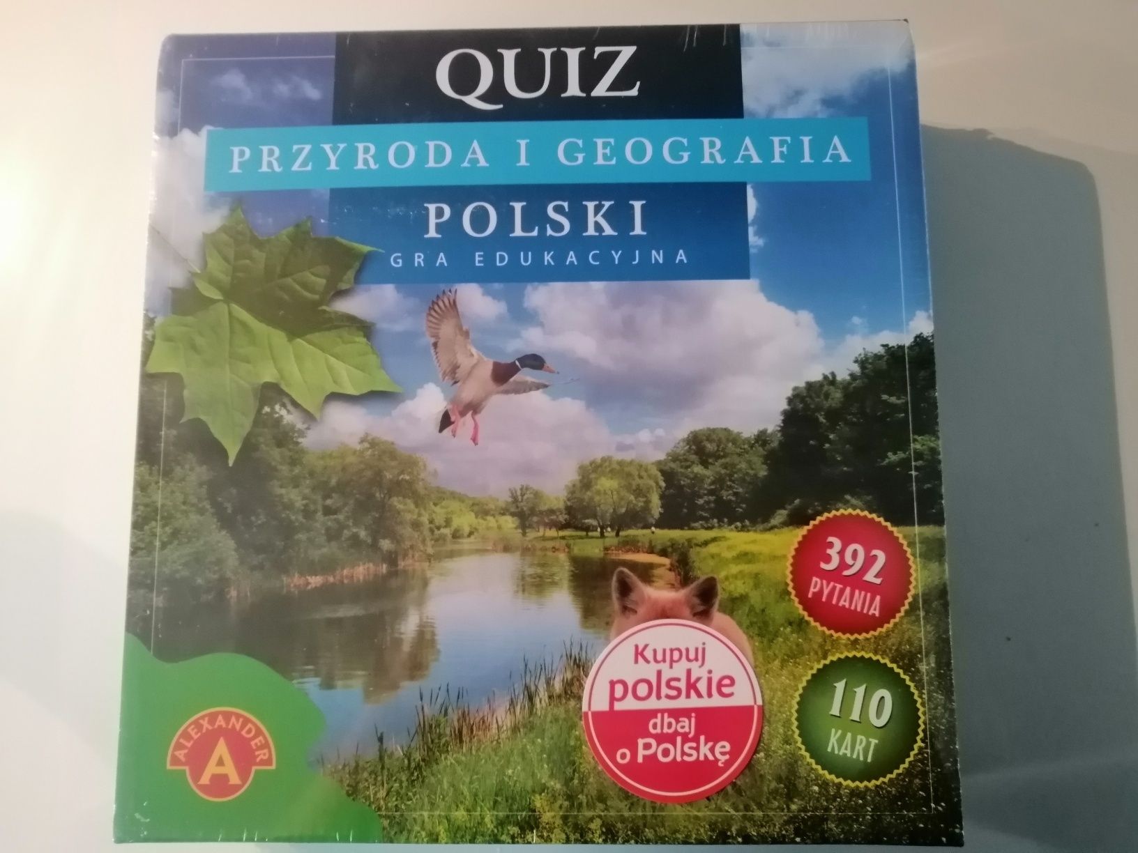 Gra edukacyjna z geografia Polski
