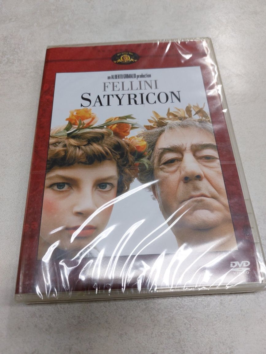 Fellini. Satyricon. Dvd, nowe. Zafoliowane