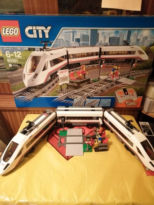 Lego City 60051 POCIĄG Pasażerski Train Baterie GRATIS!!!