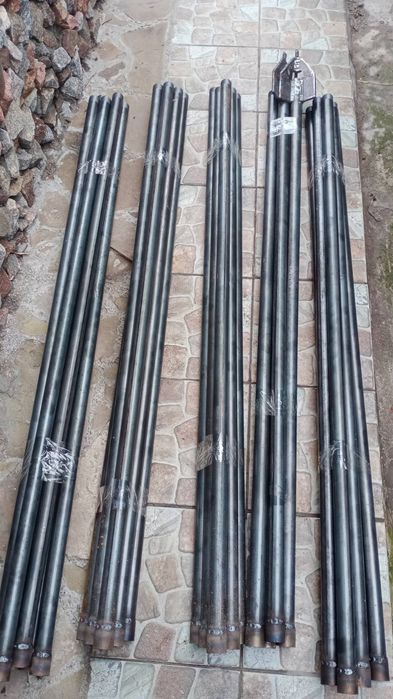 Продам дюймовые металлические трубы для бурения