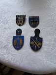 MILITAR-crachás militares antigos