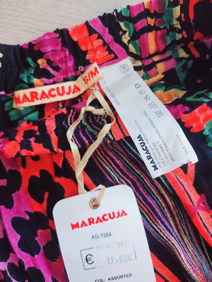 Calça padrão perna larga S/M