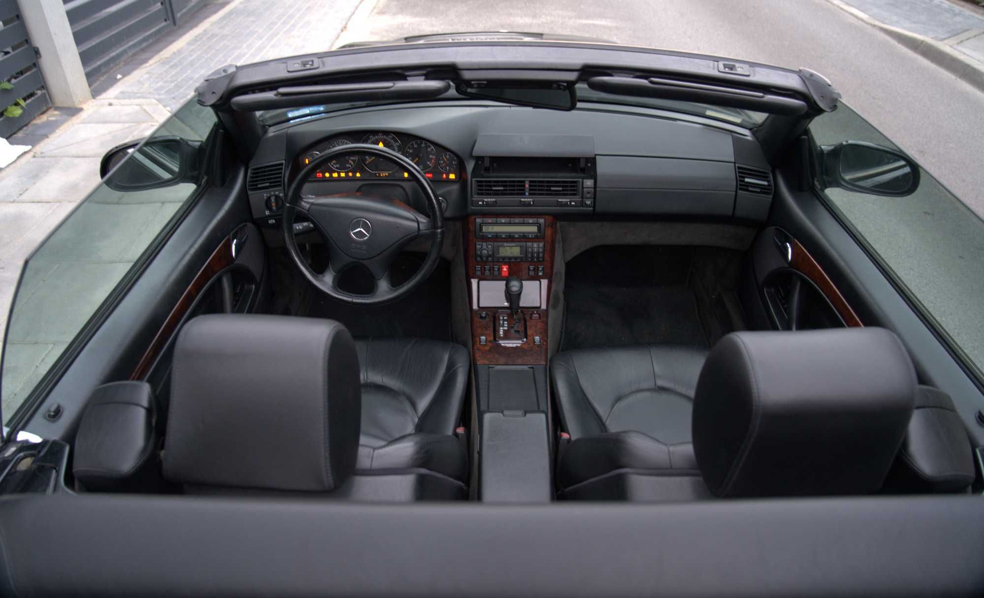 Mercedes-Benz SL Mercedes SL500 czarny, niski przebieg, zadbany