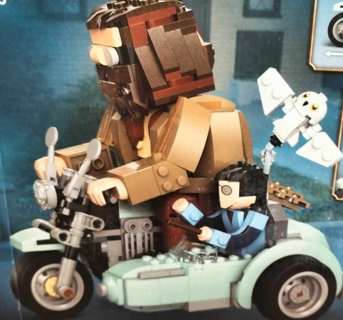 LEGO Harry Potter 76443 Przejażdżka motocyklowa Hagrida i Harry’ego