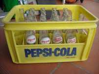 Garrafas antigas Pepsi Cola 20cl