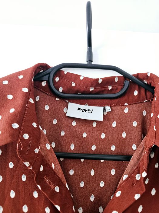 Długa koszula s 36 koszula Moves s koszula oversize s